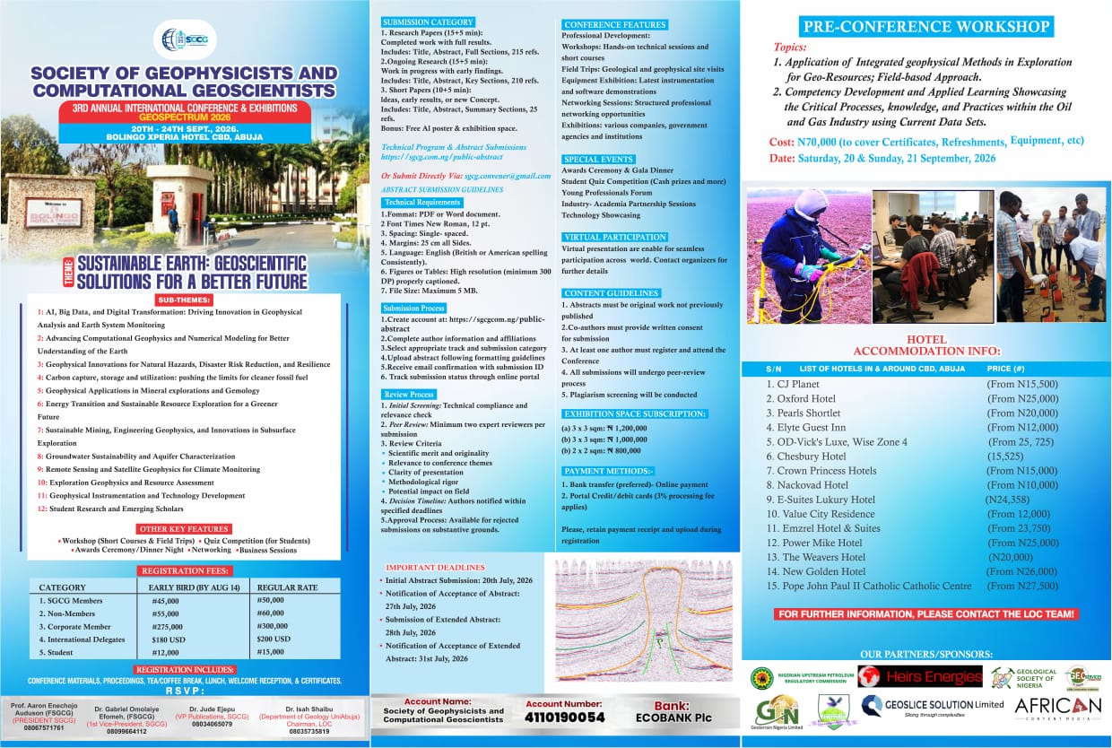 GEOSPECTRUM 2026 Conference Flyer